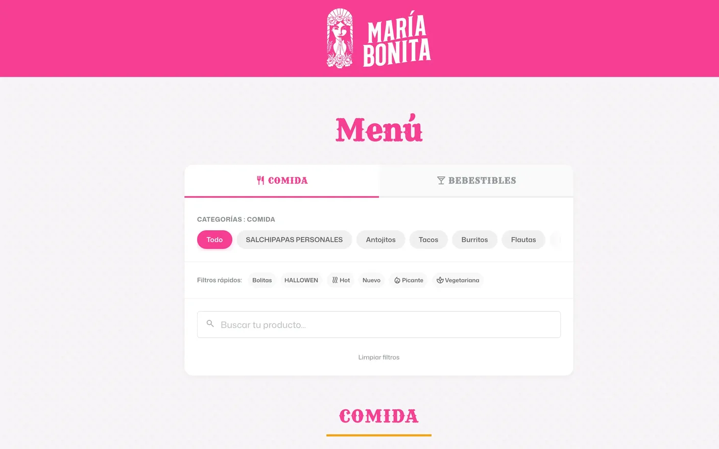 Captura de La María Bonita